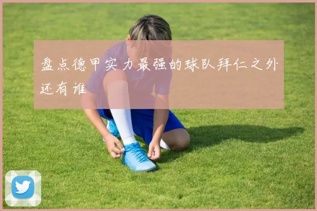 盘点德甲实力最强的球队拜仁之外还有谁