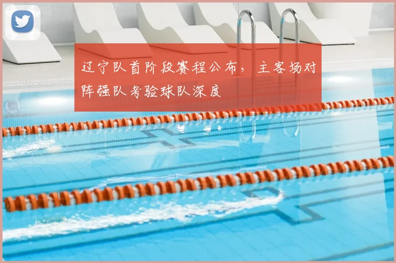 辽宁队首阶段赛程公布,主客场对阵强队考验球队深度